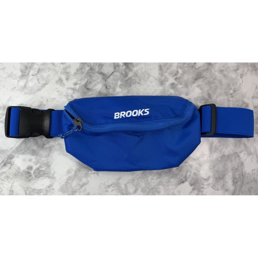 Brooks Running Fanny Waist Pack Vibrant Blue Athletics Excellent Condition NWOT